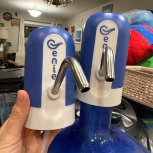Genie Blue and White Water Dispenser